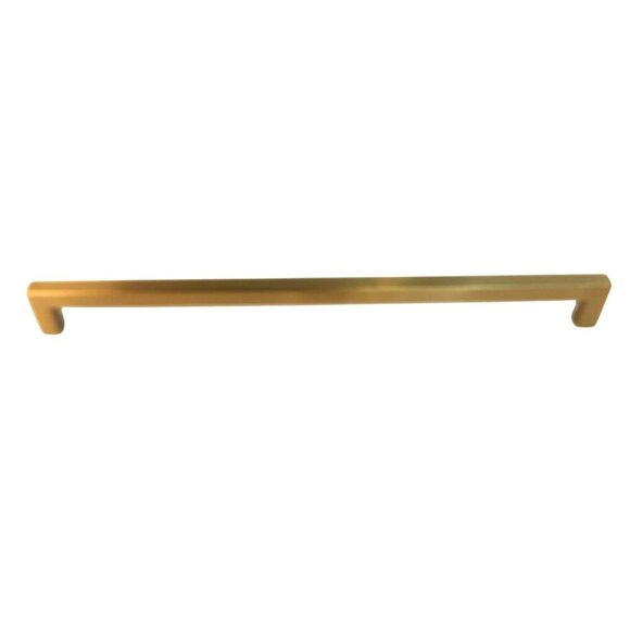 Gold Tone Drawer Handle 13 Inch Modern Cabinet Pull with Screws Long Bar Hardwar - Picture 1 of 9
